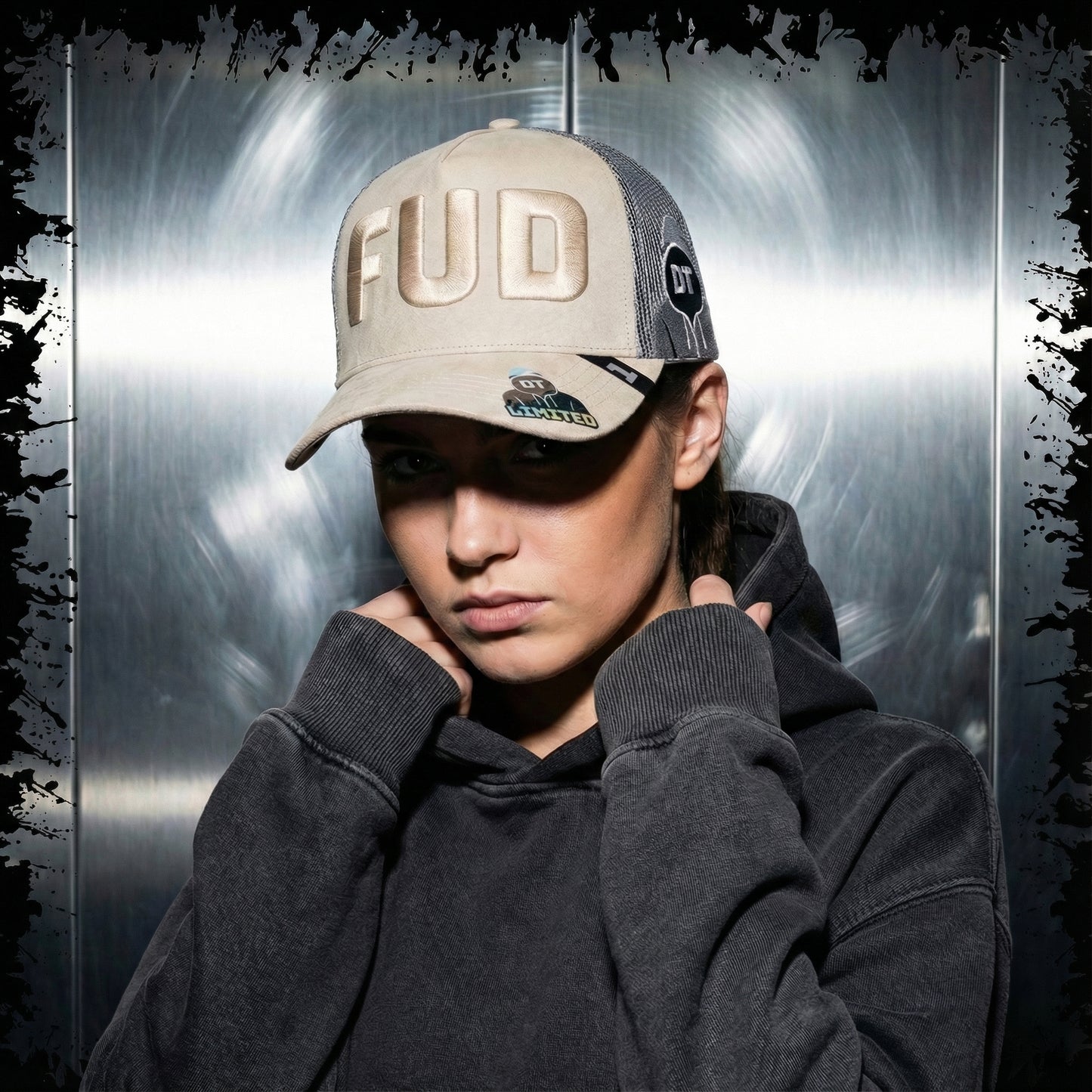 FUD - Luxe Cream Suede Trucker Cap - Limited Edition
